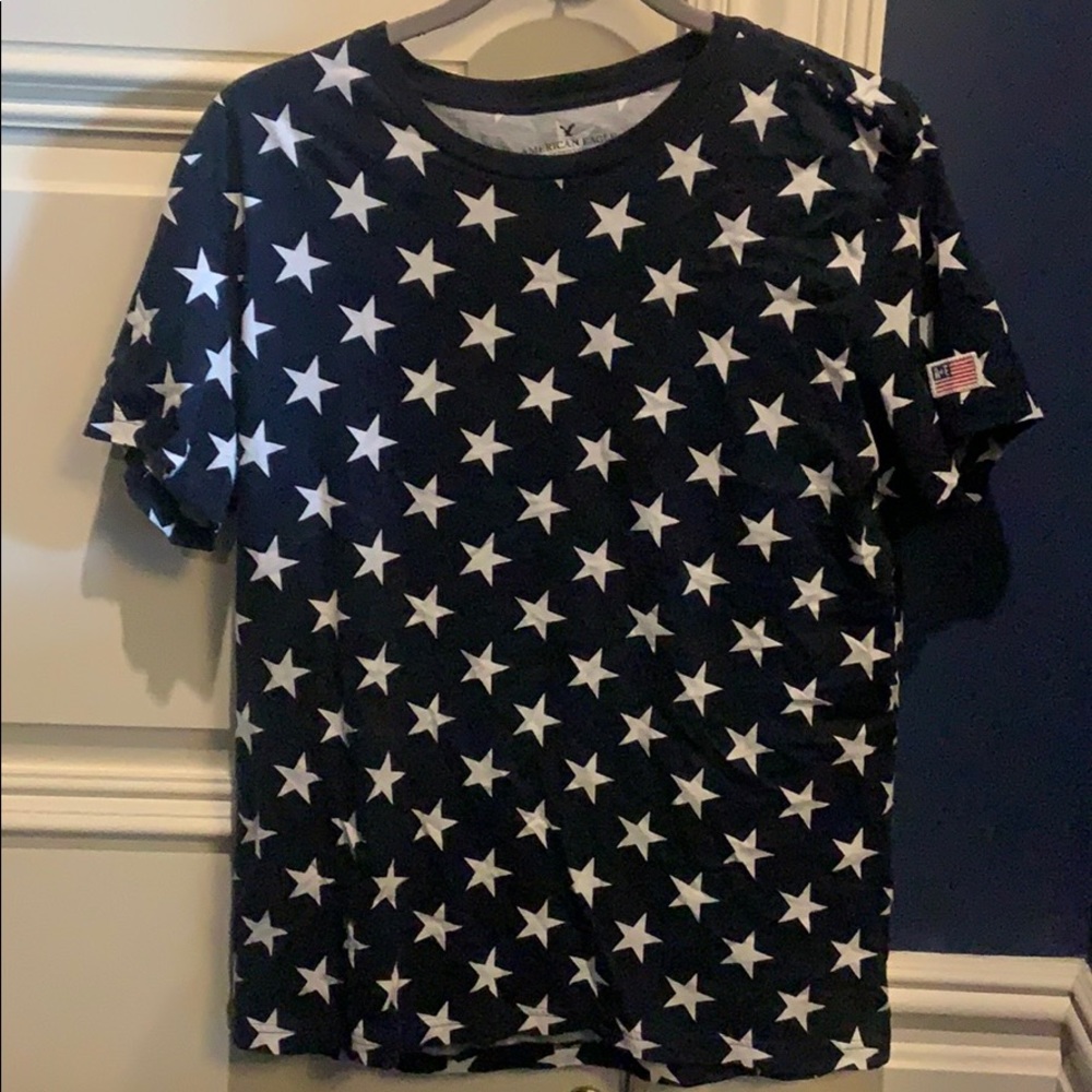 American Eagle outfitters Patriotic stars T shirt